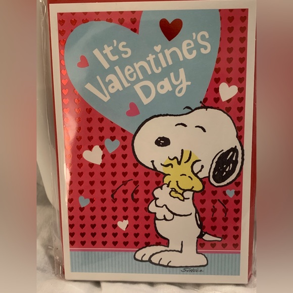 NWT Set of Valentines Day Hallmark Greeting Cards Snoopy and Assorted 18 Cards - Picture 2 of 11
